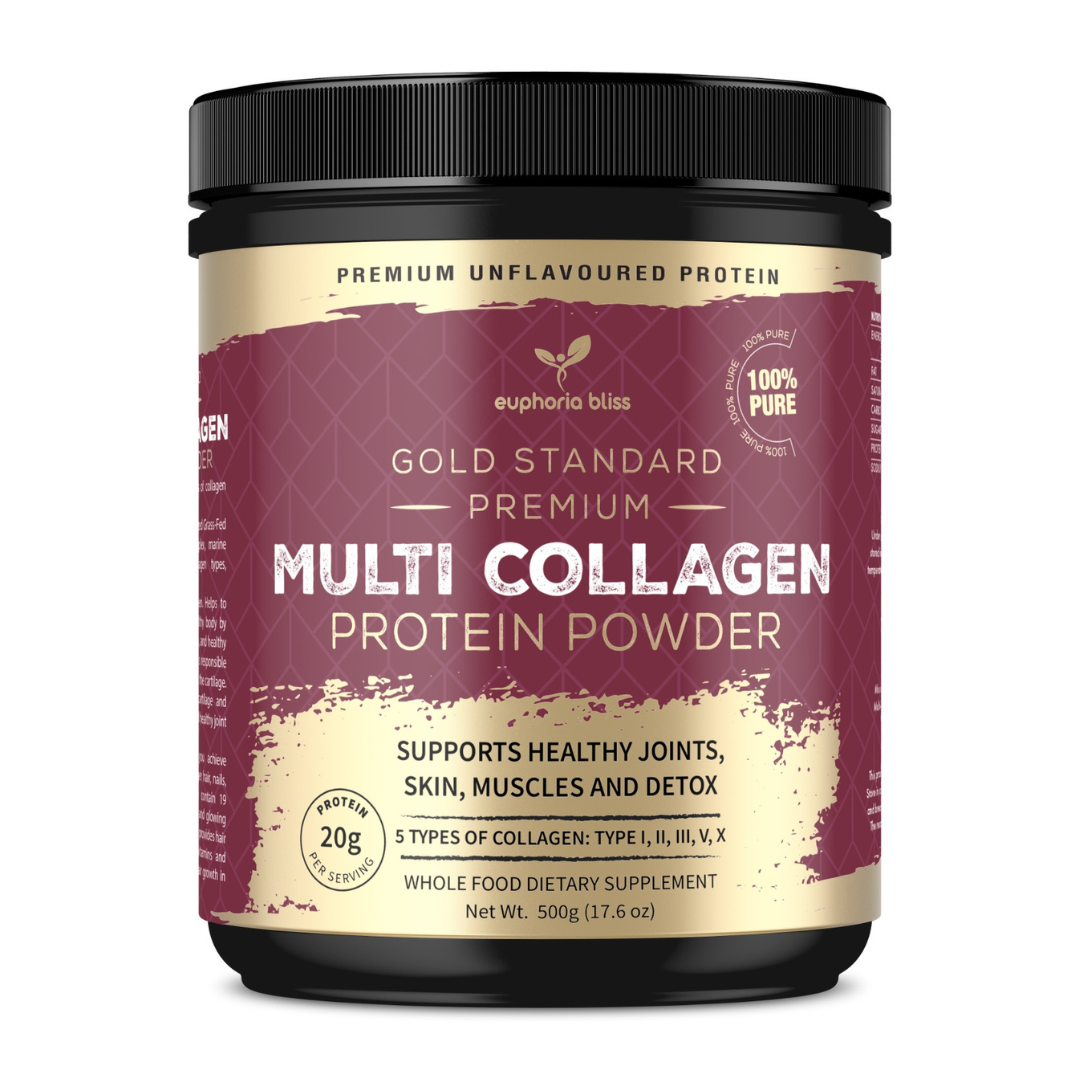 Multi Collagen Protein Powder 500G Unflavoured