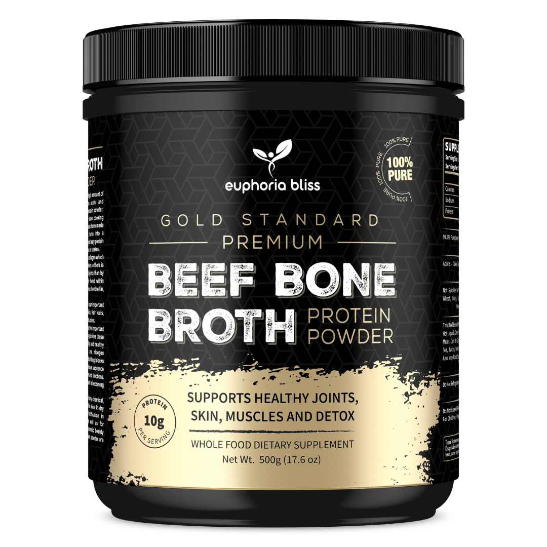 Grass-Fed Beef Bone Broth Powder 500g